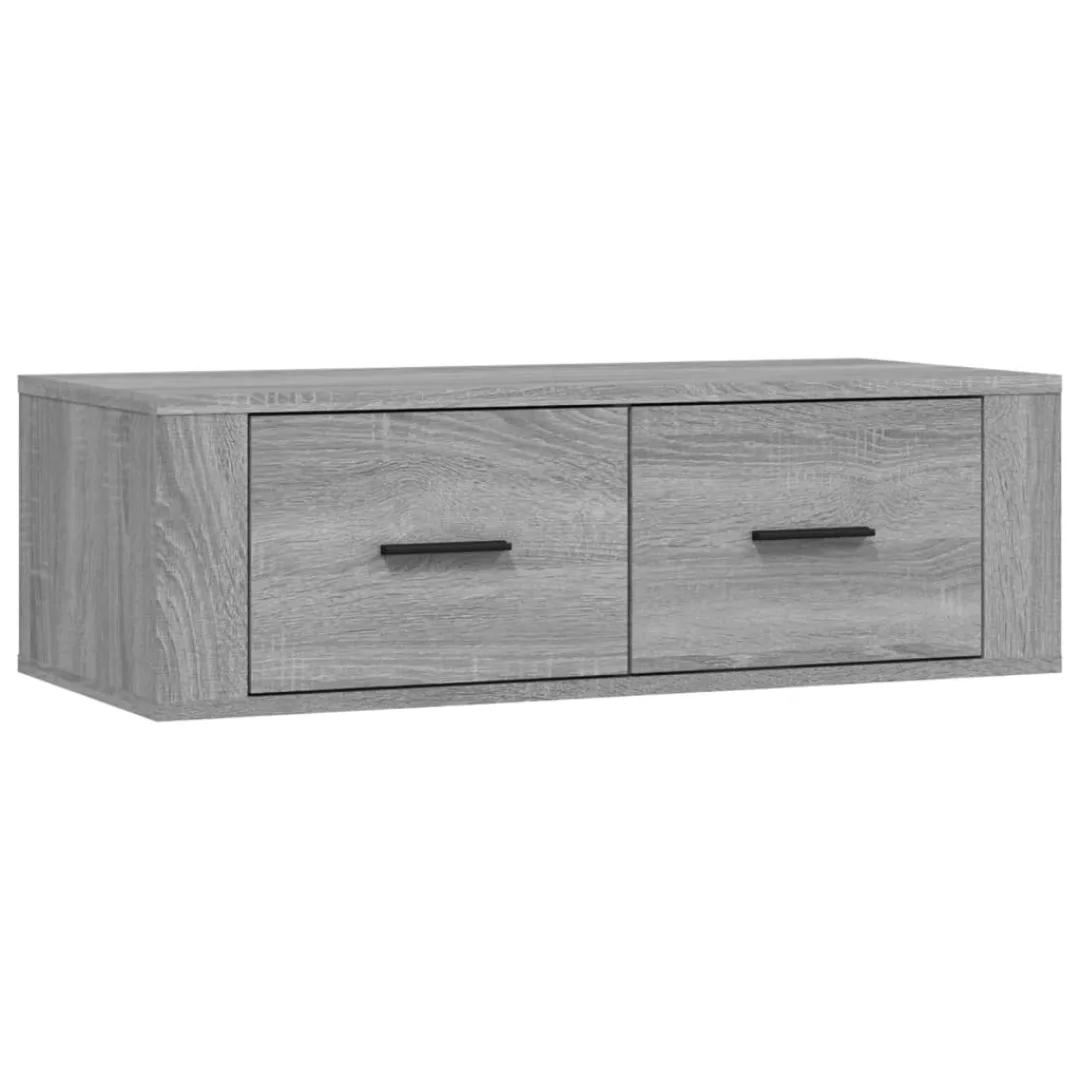 Vidaxl Tv-wandschrank Grau Sonoma 80x36x25 Cm Holzwerkstoff günstig online kaufen