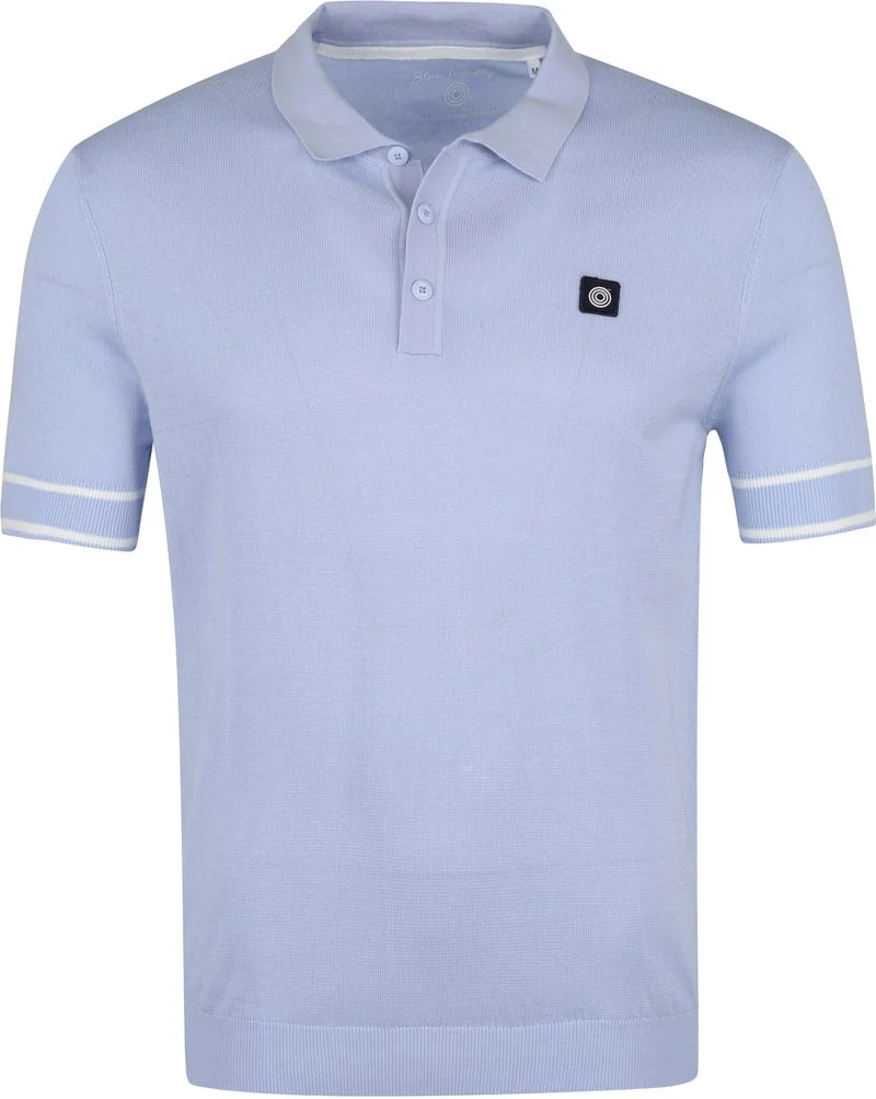 Blue Industry Polo Shirt Hellblau - Größe L günstig online kaufen