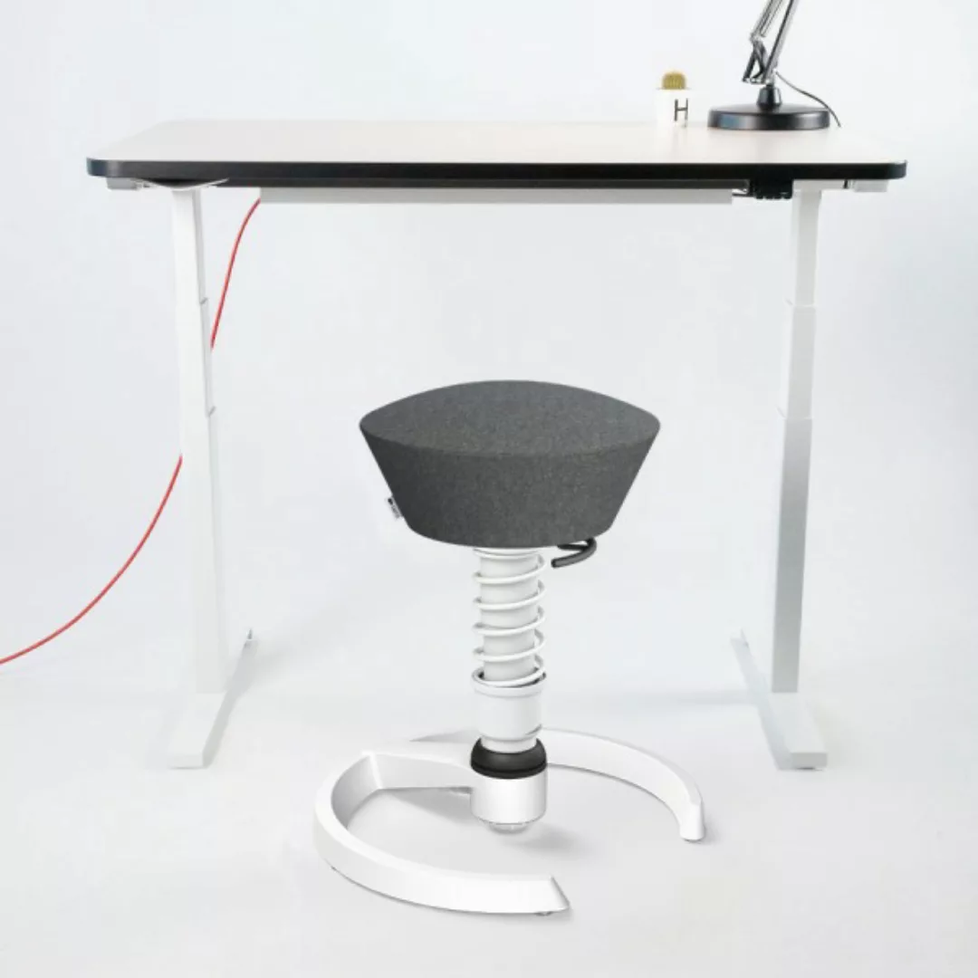Aktion: Bundle Schreibtisch NewWORK 160x80 cm weiß & aeris Swopper günstig online kaufen