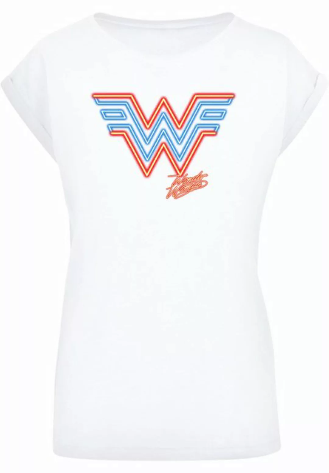 F4NT4STIC T-Shirt DC Comics Wonder Woman 84 Neon Emblem Print günstig online kaufen