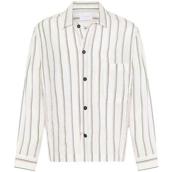Antioch  Hemdbluse Frederico Striped Lapel Collar Long Sleeve Shirt günstig online kaufen
