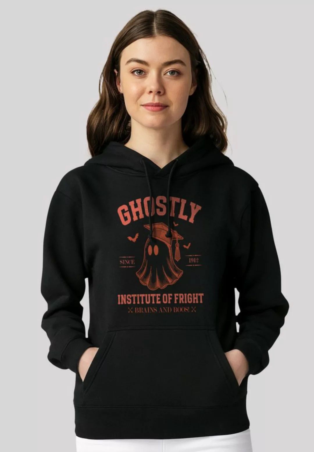 F4NT4STIC Kapuzenpullover Halloween University Ghostly ghost Premium Qualit günstig online kaufen