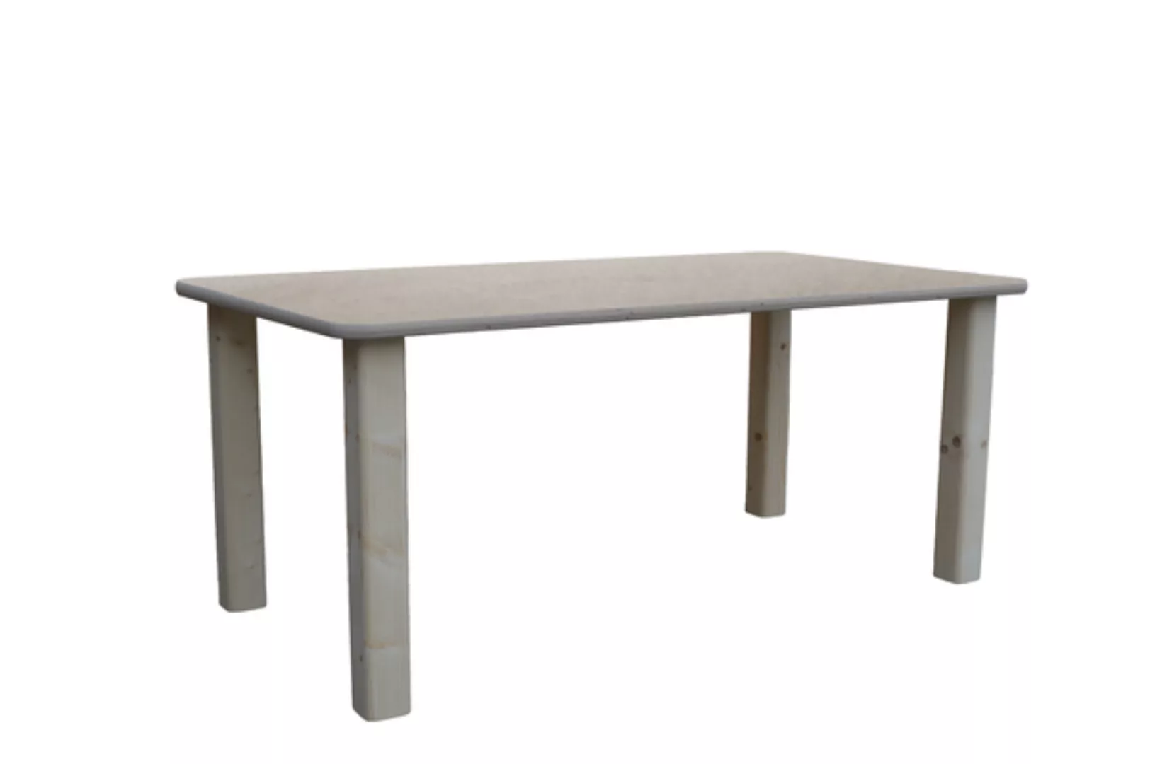 Kindertisch - Natur - Rechteckige Tischplatte - Neu günstig online kaufen