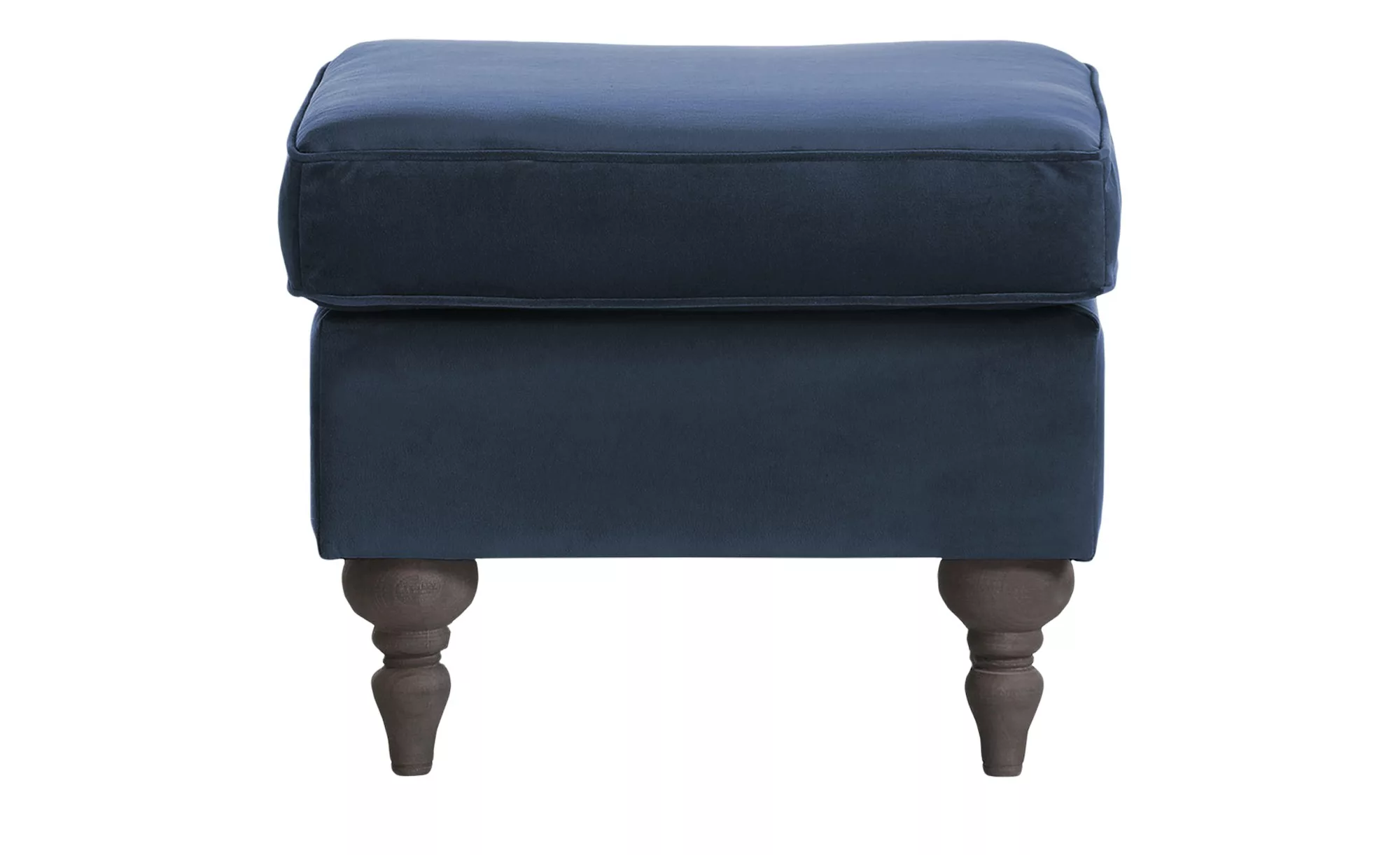 Hocker   Cozy ¦ blau ¦ Maße (cm): B: 55 H: 44 T: 55 Polstermöbel > Hocker - günstig online kaufen