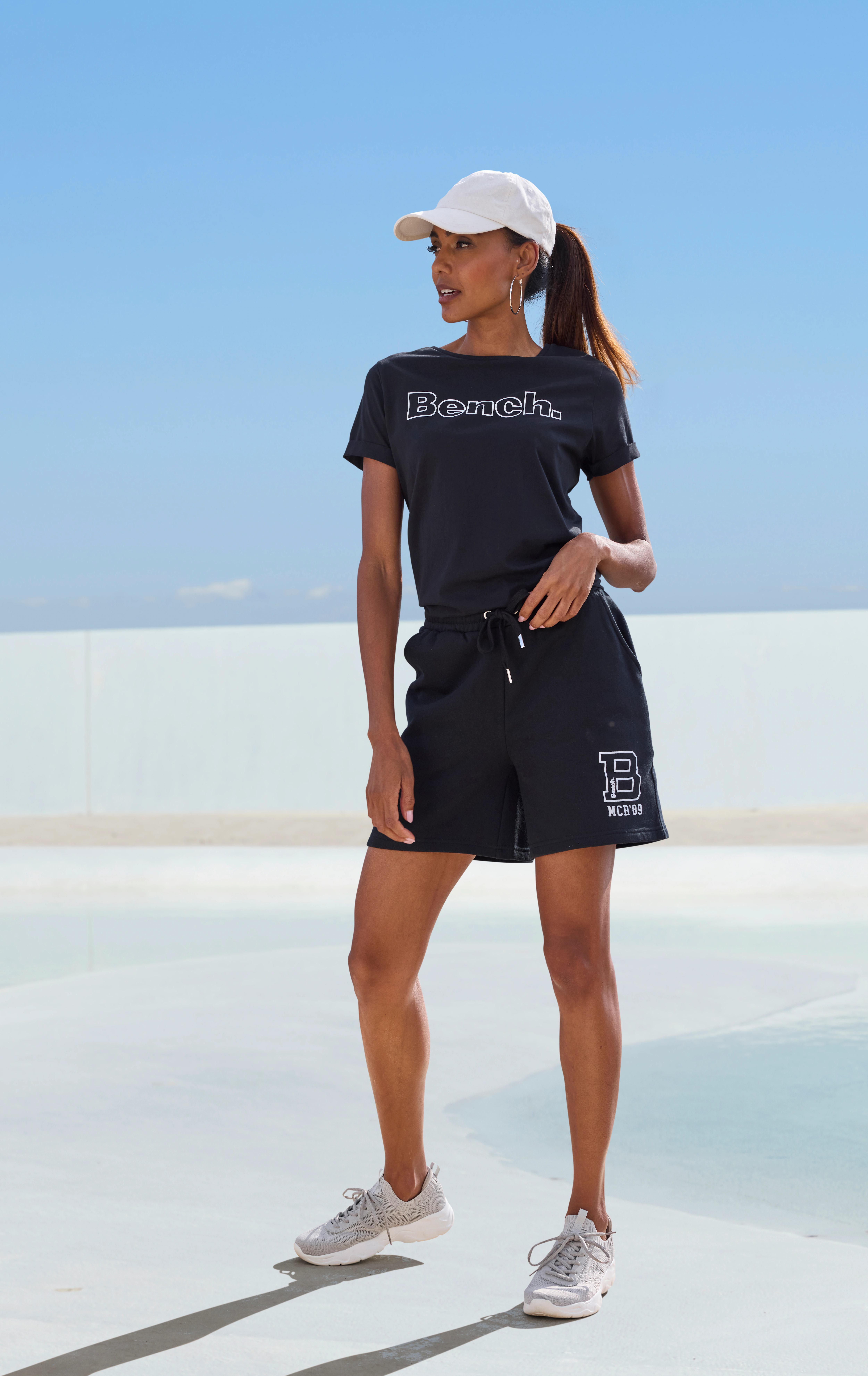 Bench. Loungewear Sweatshorts, in weich angerauter Sweatware günstig online kaufen