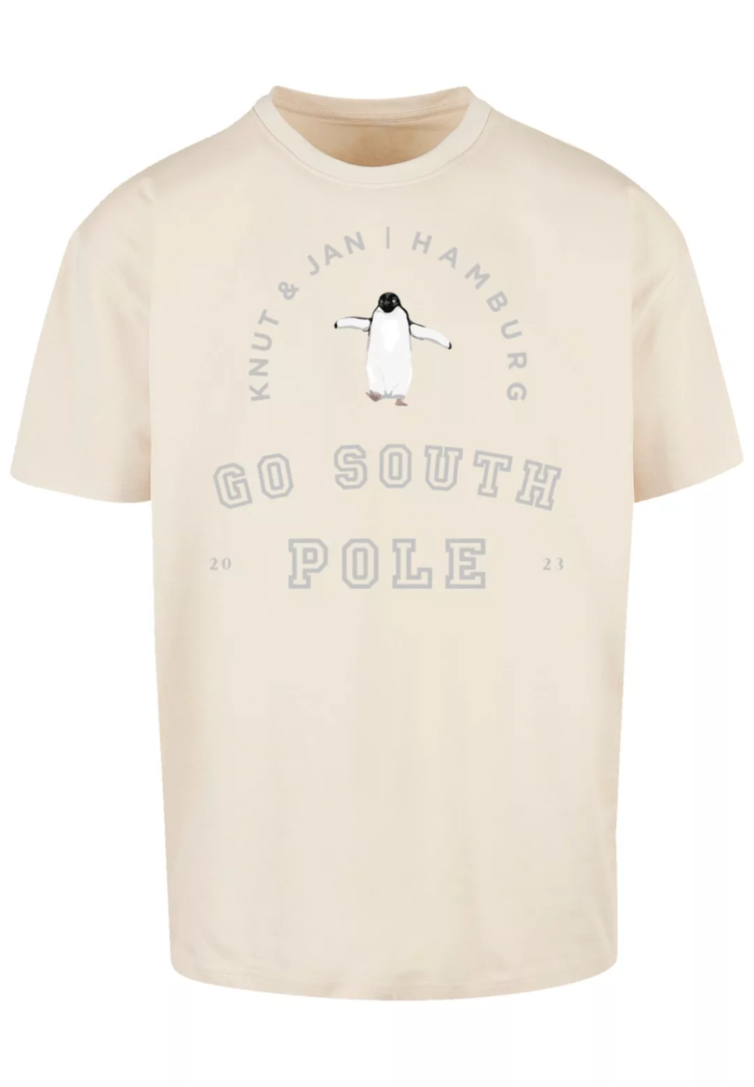 F4NT4STIC T-Shirt "Pinguin Knut & Jan Hamburg", Print günstig online kaufen