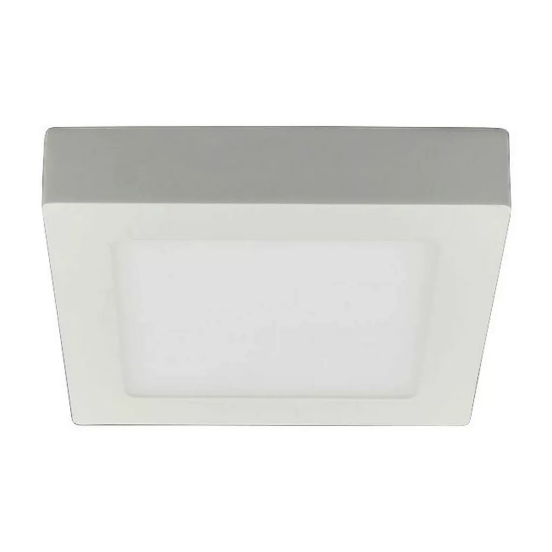 Näve Leuchten LED Deckenleuchte NV1101923 weiß Aluminium B/H/L: ca. 17x4x17 günstig online kaufen