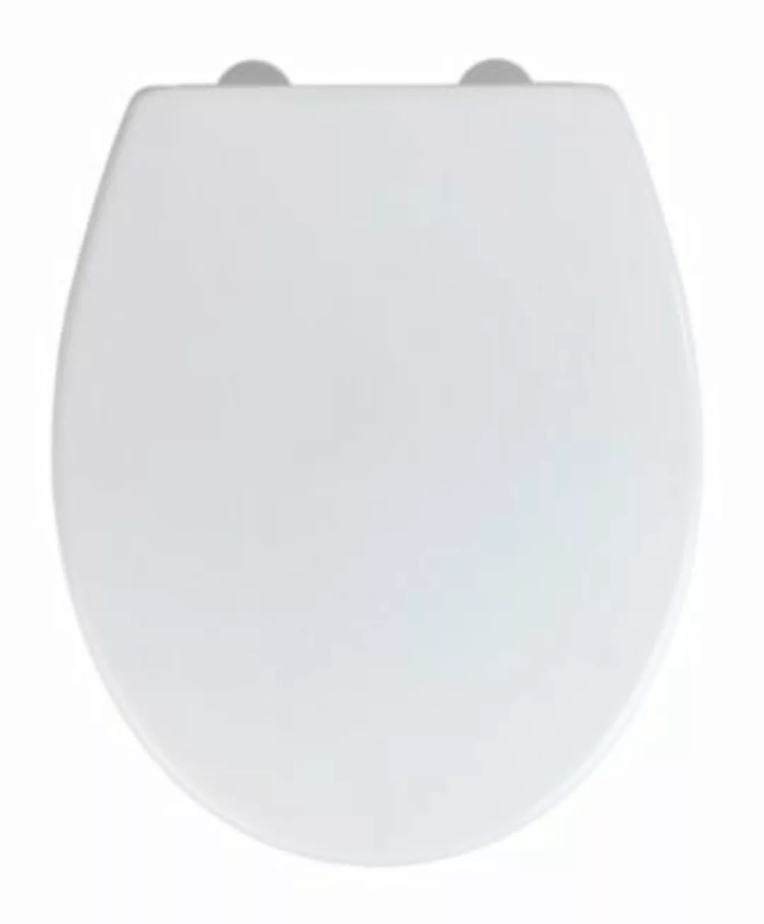 WENKO Premium WC-Sitz Korfu, bis 300 kg belastbar, Thermoplast weiß, mit Ab günstig online kaufen