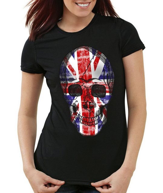 style3 T-Shirt Skull Union Jack England Great Britain United Kingdom Totenk günstig online kaufen