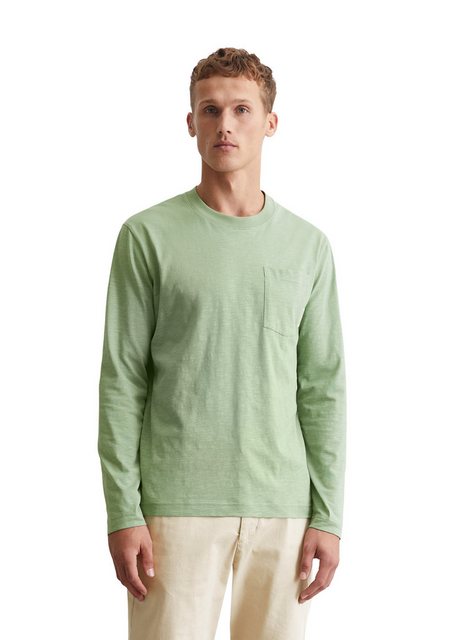 Marc O'Polo Langarmshirt in Heavy-Slub-Jersey-Qualität günstig online kaufen