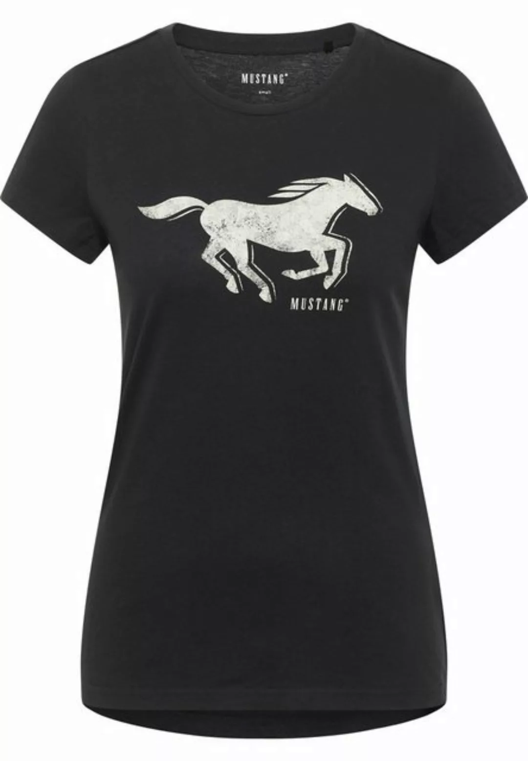 MUSTANG Kurzarmshirt T-Shirt günstig online kaufen