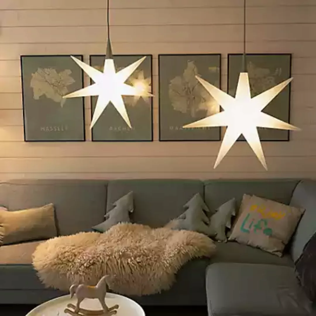 8 seasons design Shining Glory Star Pendelleuchte LED, ø95 cm günstig online kaufen