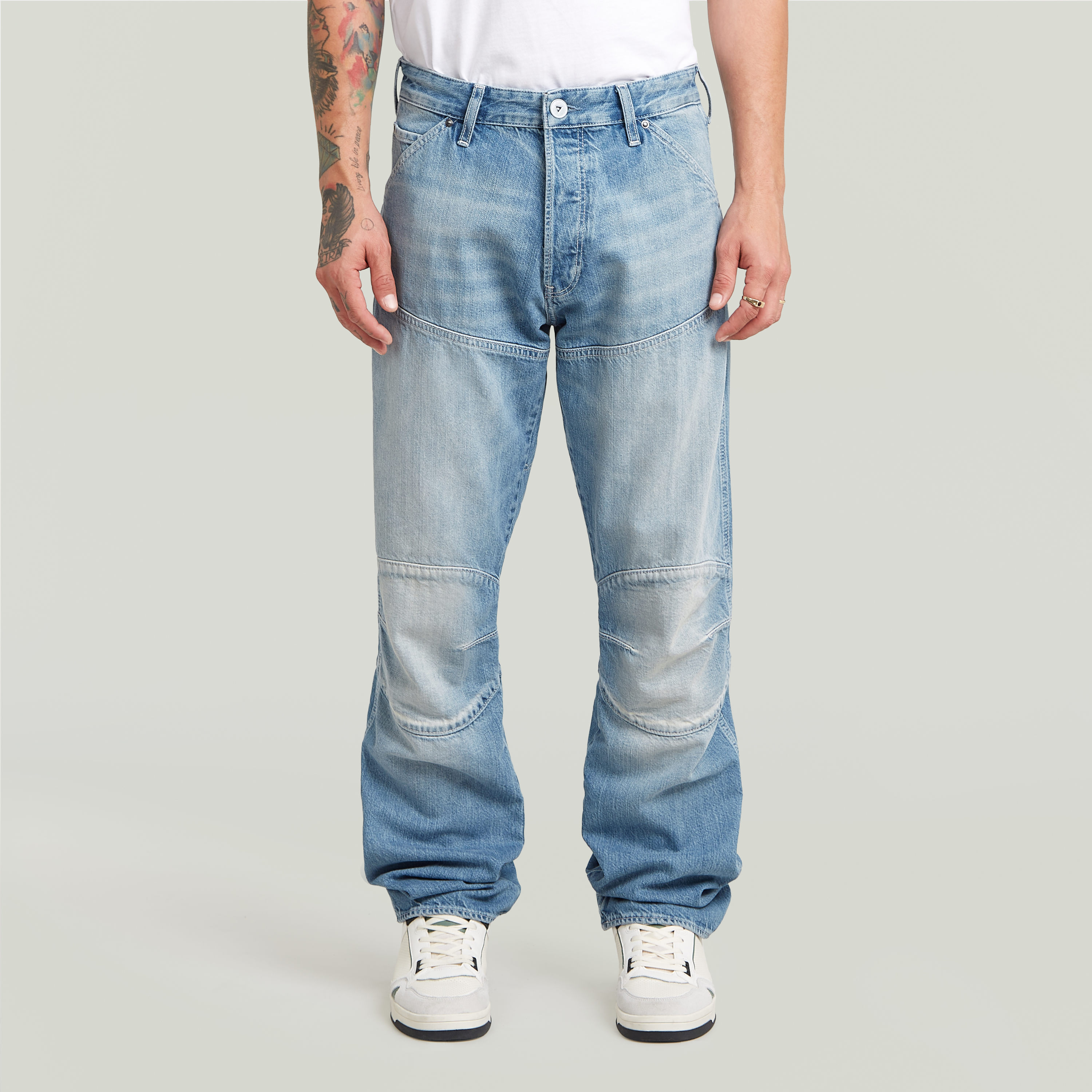 G-STAR Regular-fit-Jeans "5620 3D Regular", mit Knie-Patches günstig online kaufen