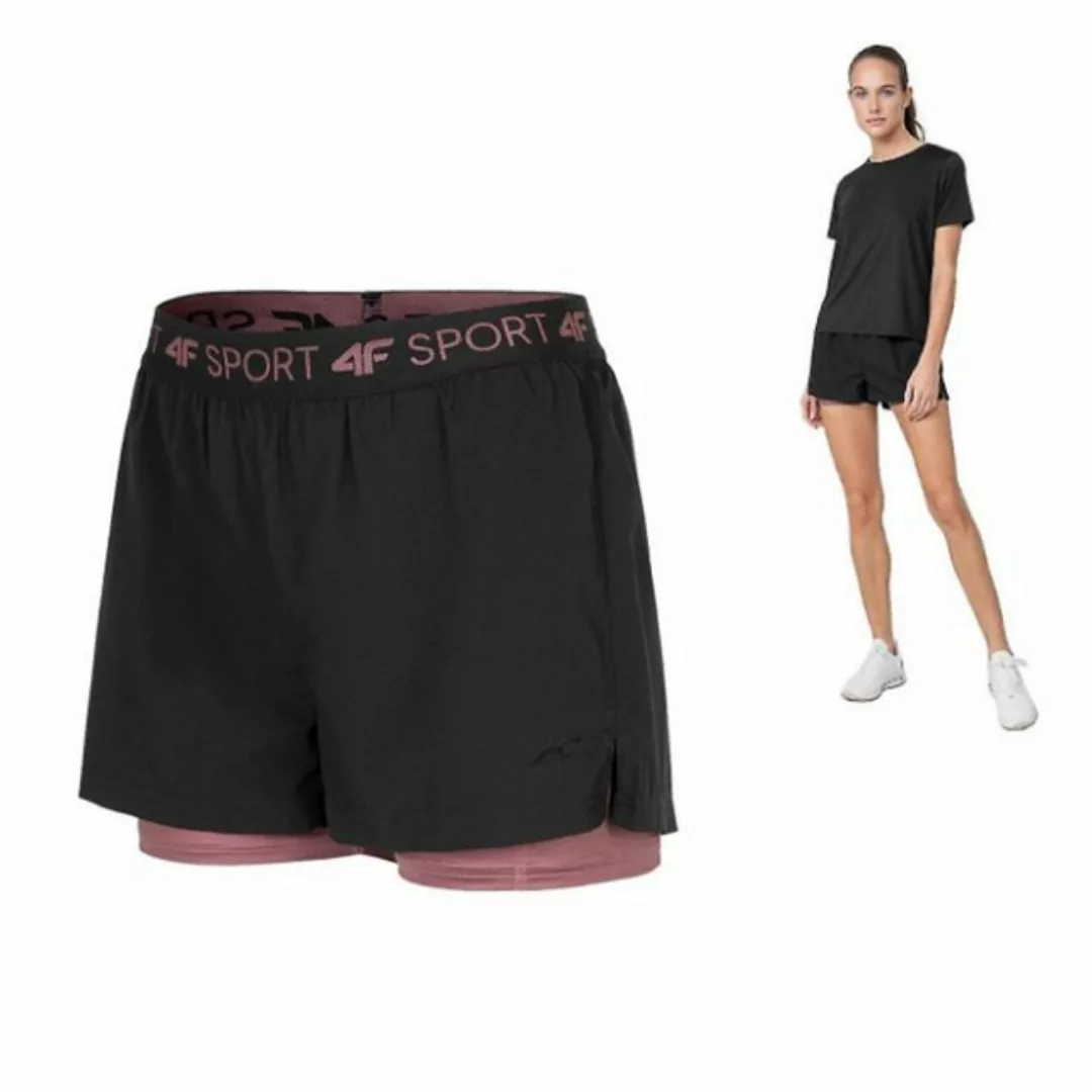 4F Leggings 4F - Damen Trainingsshort, Laufshort mit Innenhose günstig online kaufen