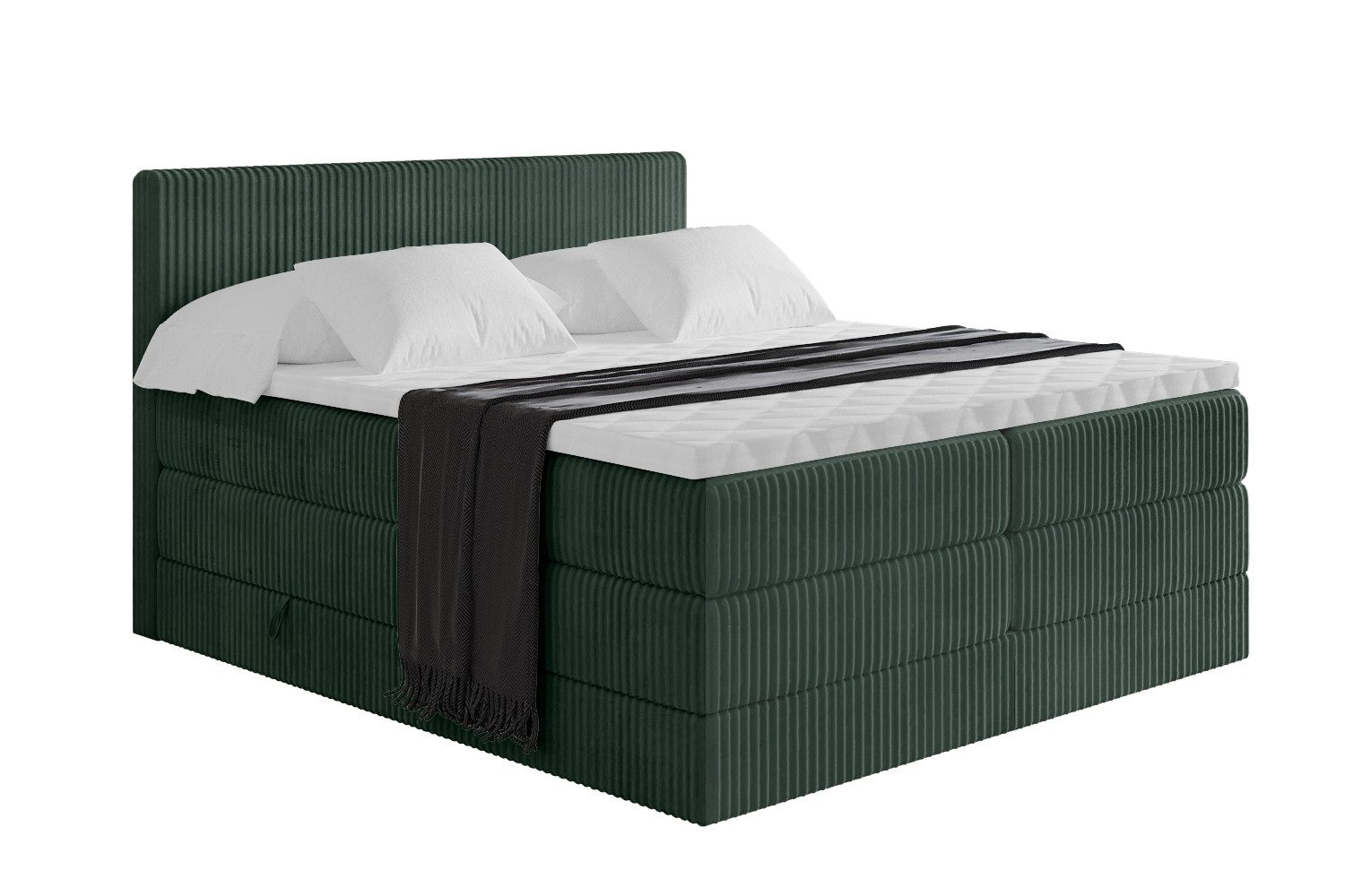 ALTDECOR Boxspringbett TOLO KING (Multipocket-Matratze H4, günstig online kaufen