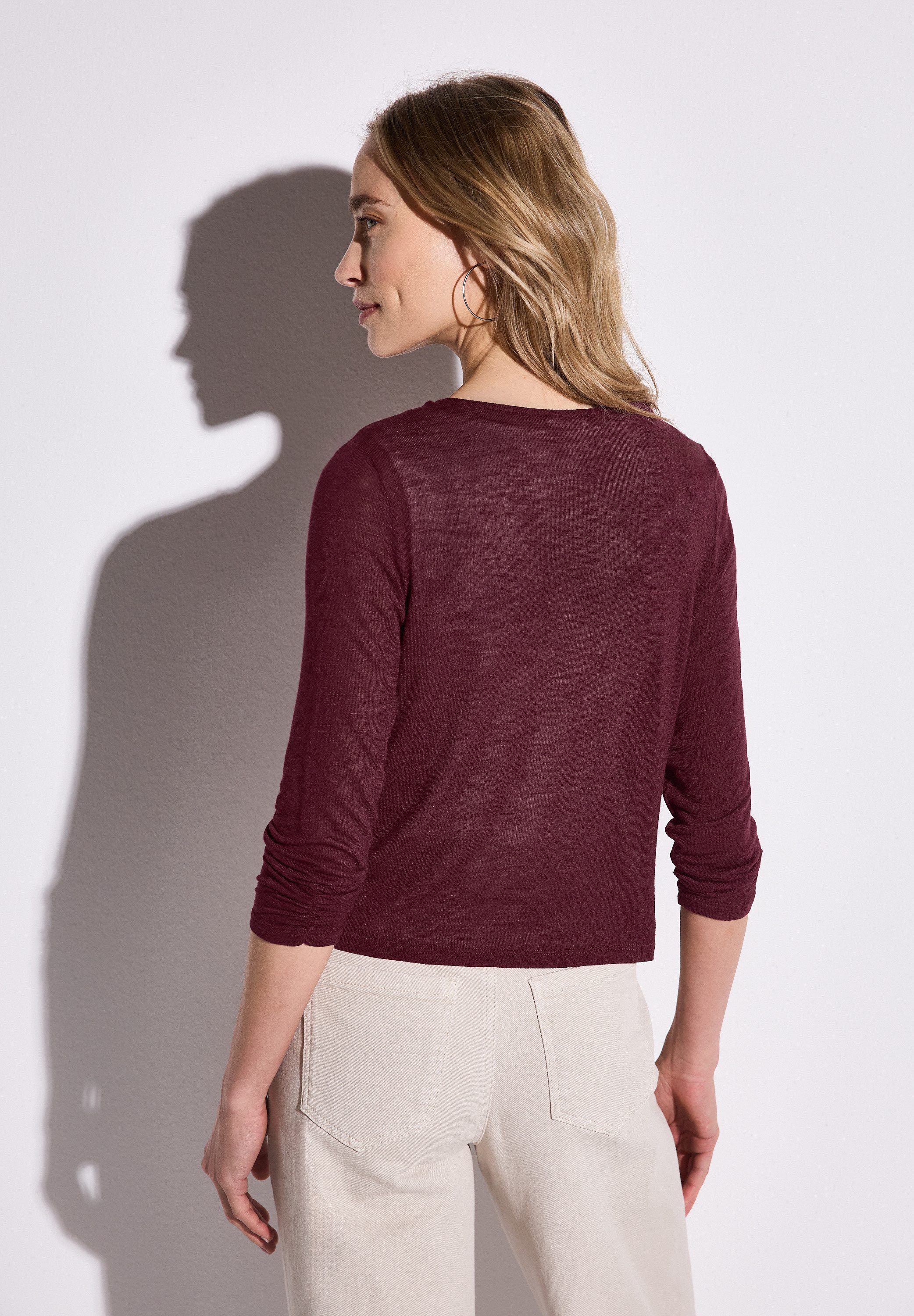 STREET ONE Cardigan, mit 3/4 Ärmeln günstig online kaufen