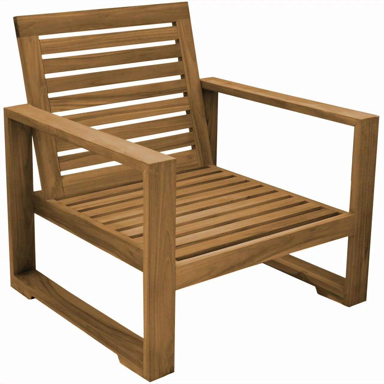 Lounge Sessel Treviso Teak Massivholz günstig online kaufen