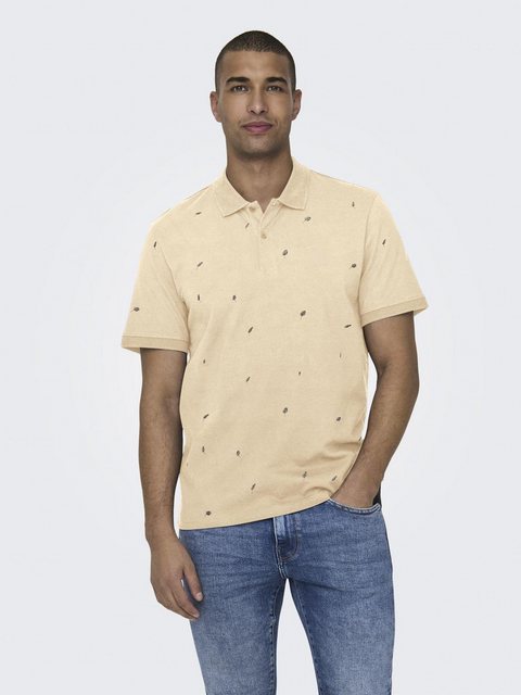 ONLY & SONS Poloshirt Poloshirt aus Baumwolle Klassisches Kurzarm Polohemd günstig online kaufen