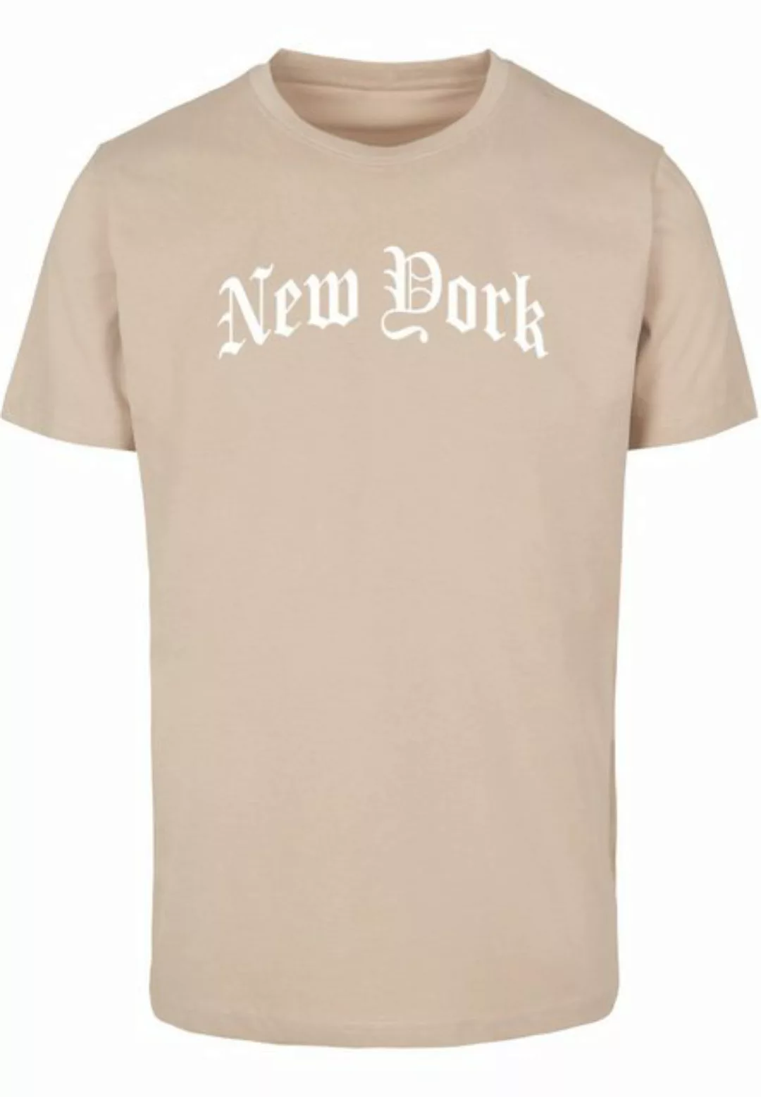 MisterTee T-Shirt MisterTee Herren New York Wording Tee (1-tlg) günstig online kaufen