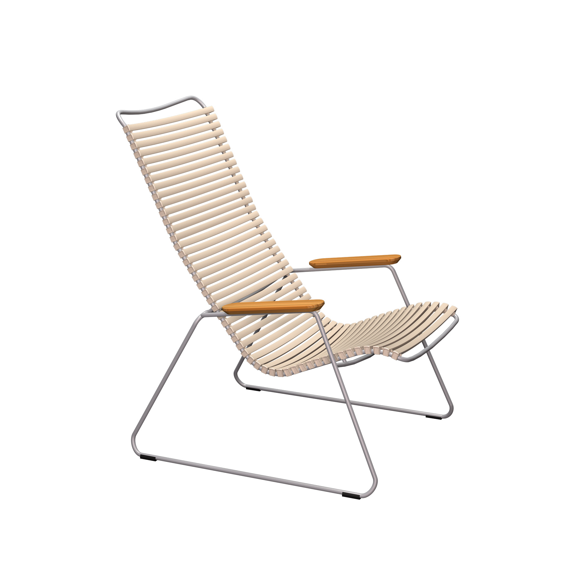 Outdoor Lounge Stuhl Click  Beige günstig online kaufen