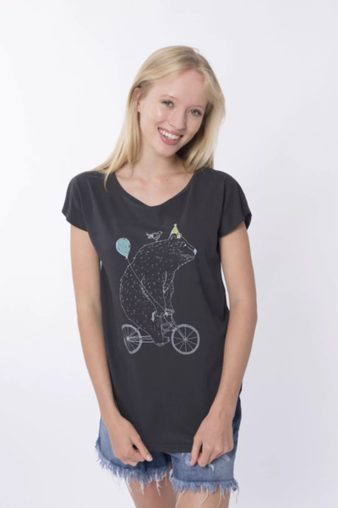 Bio T-shirt "Lea Bär Arsenic" günstig online kaufen