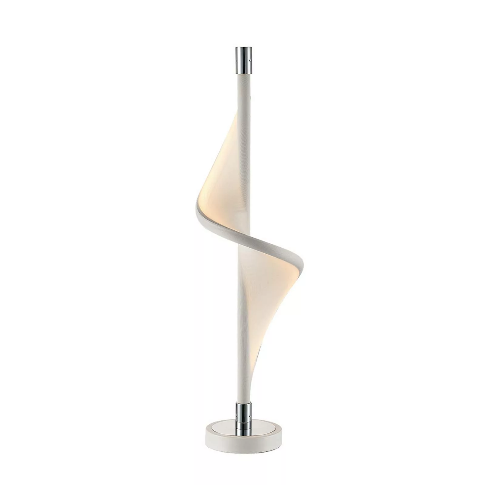 Lucande Edano LED-Tischlampe in gedrehter Form günstig online kaufen