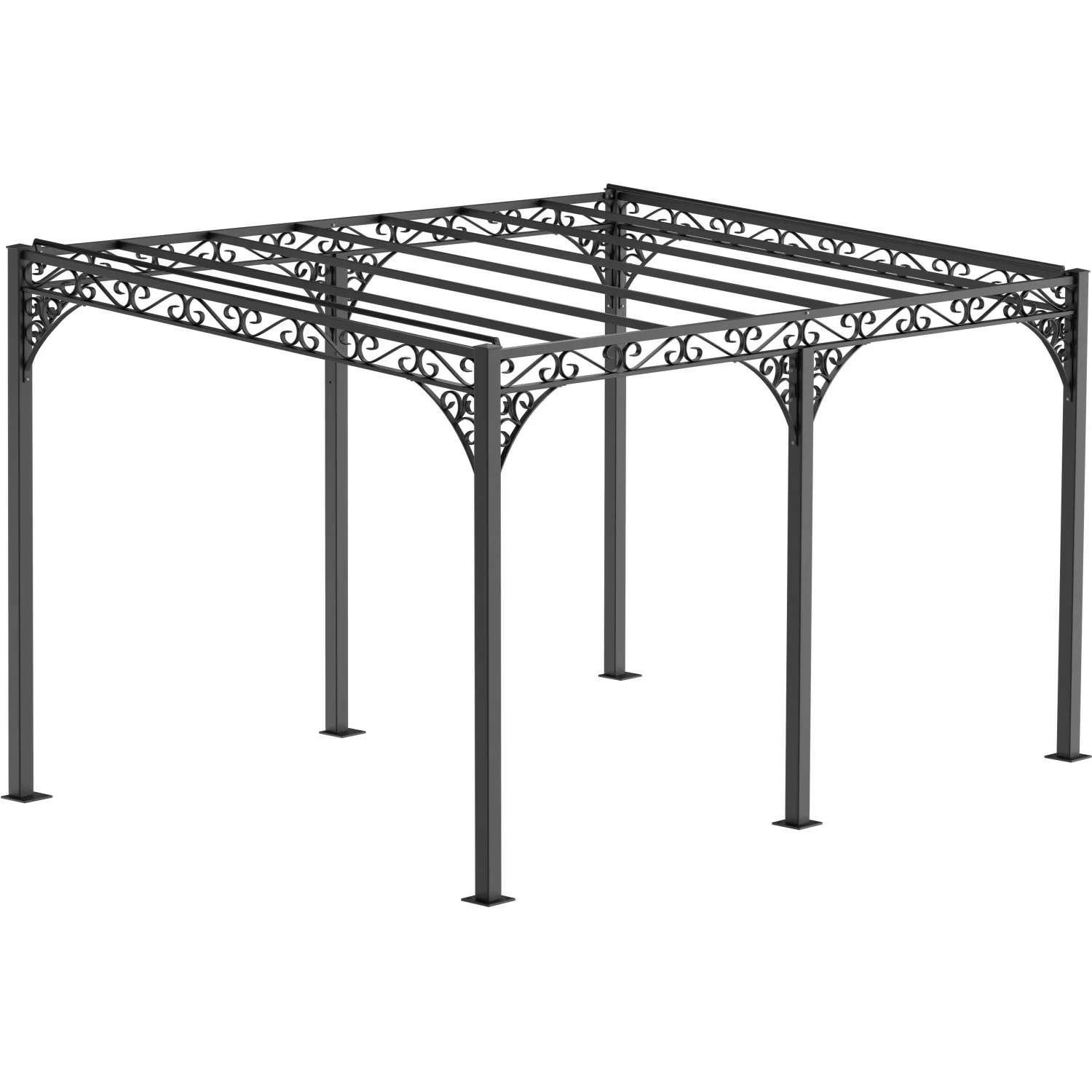 Eleo Pergola Sardegna Pulverbeschichtet Schwarz günstig online kaufen