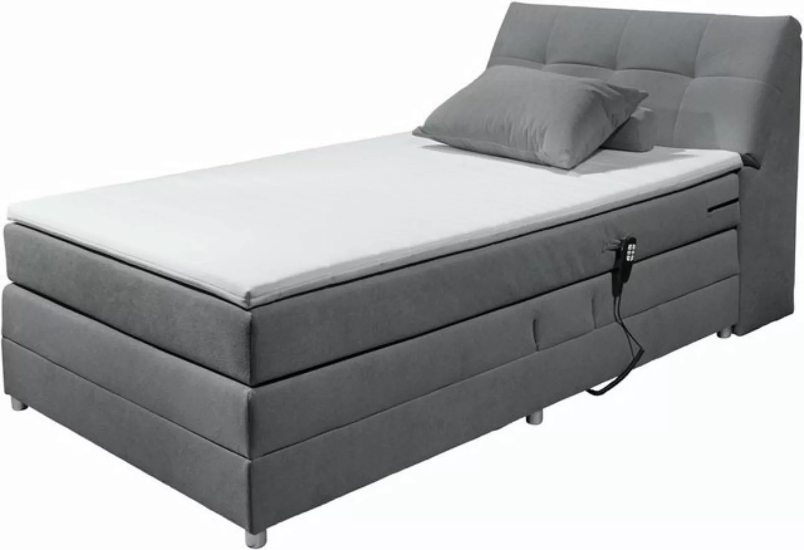 ED EXCITING DESIGN Boxspringbett "Toulouse", inkl. Motor, inkl. Stauraum im günstig online kaufen