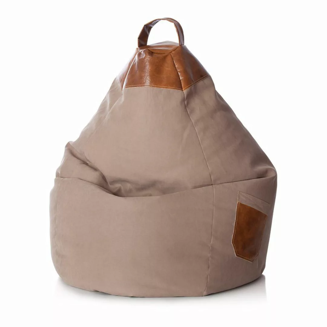 Sitting Point Sitzsack Beanbag Jamie 220 l Sand günstig online kaufen
