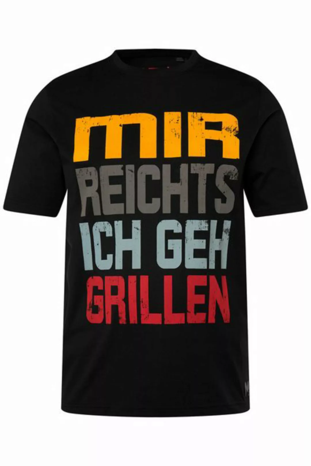 Men Plus T-Shirt Men+ T-Shirt Halbarm Grillen bis 8 XL günstig online kaufen