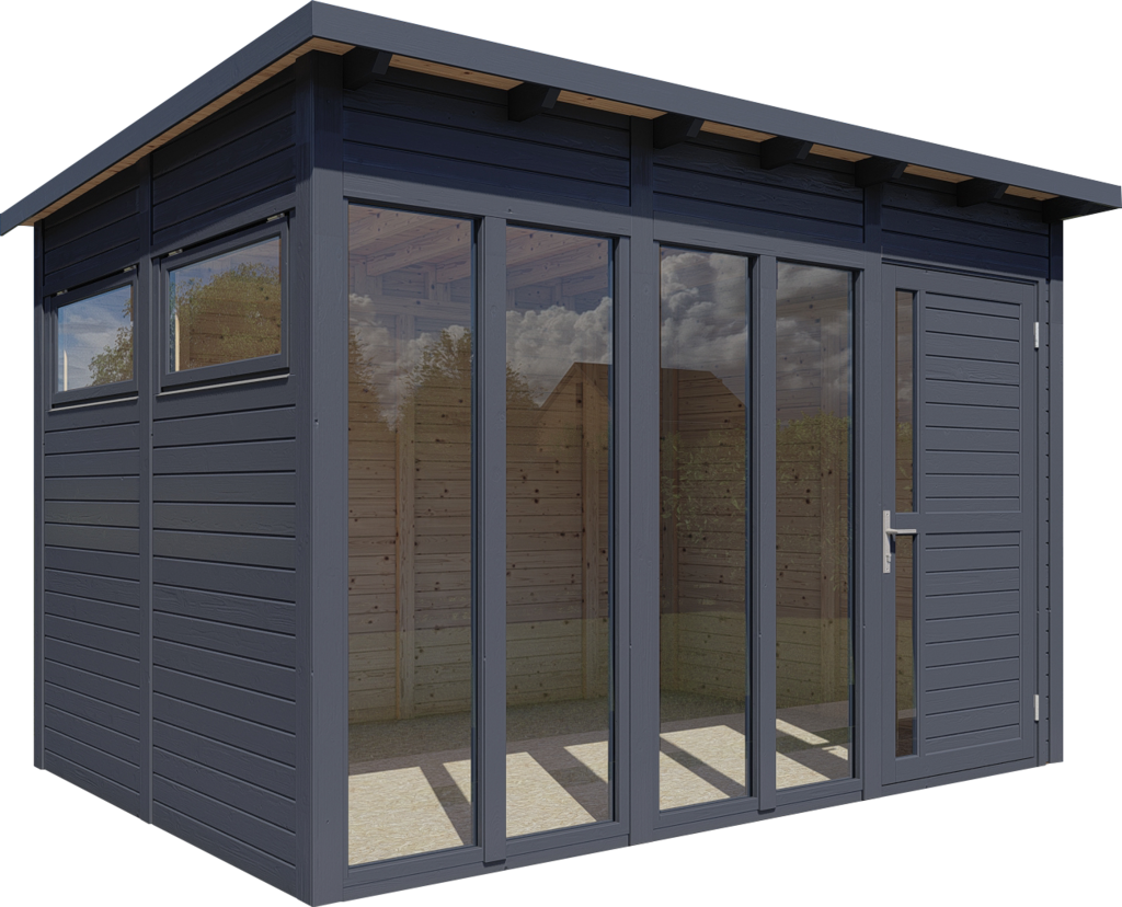 BERTILO Gartenhaus "Pentus 3 Office, in verschiedenen Farben" günstig online kaufen