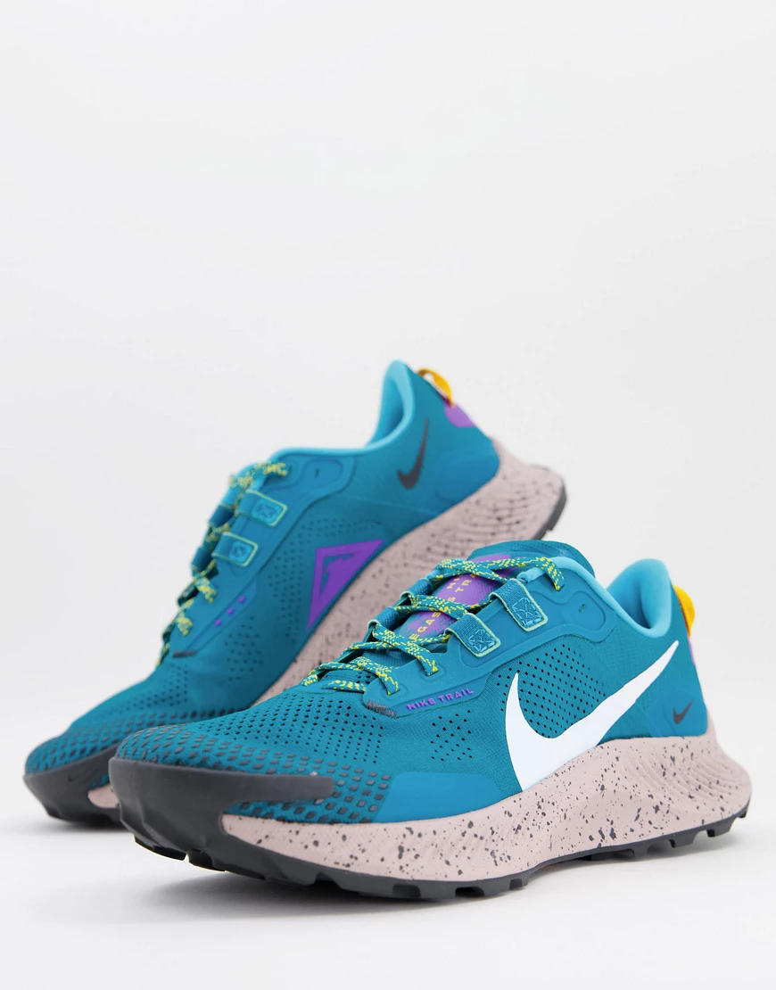 Nike Running – Pegasus Trail 3 – Sneaker in Blau günstig online kaufen