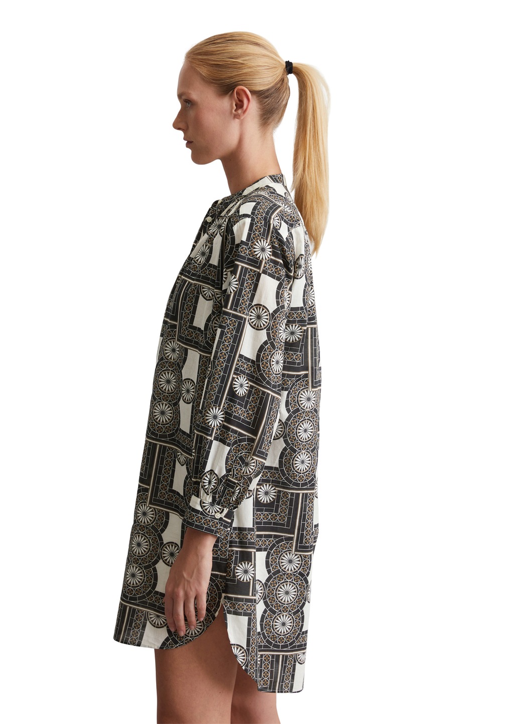 Marc OPolo Hemdblusenkleid "aus leichtem Baumwoll-Voile" günstig online kaufen