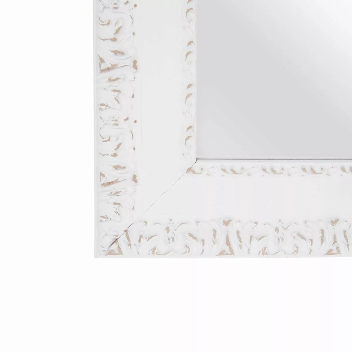 Wandspiegel 42 X 2 X 132 Cm Holz Weiß günstig online kaufen