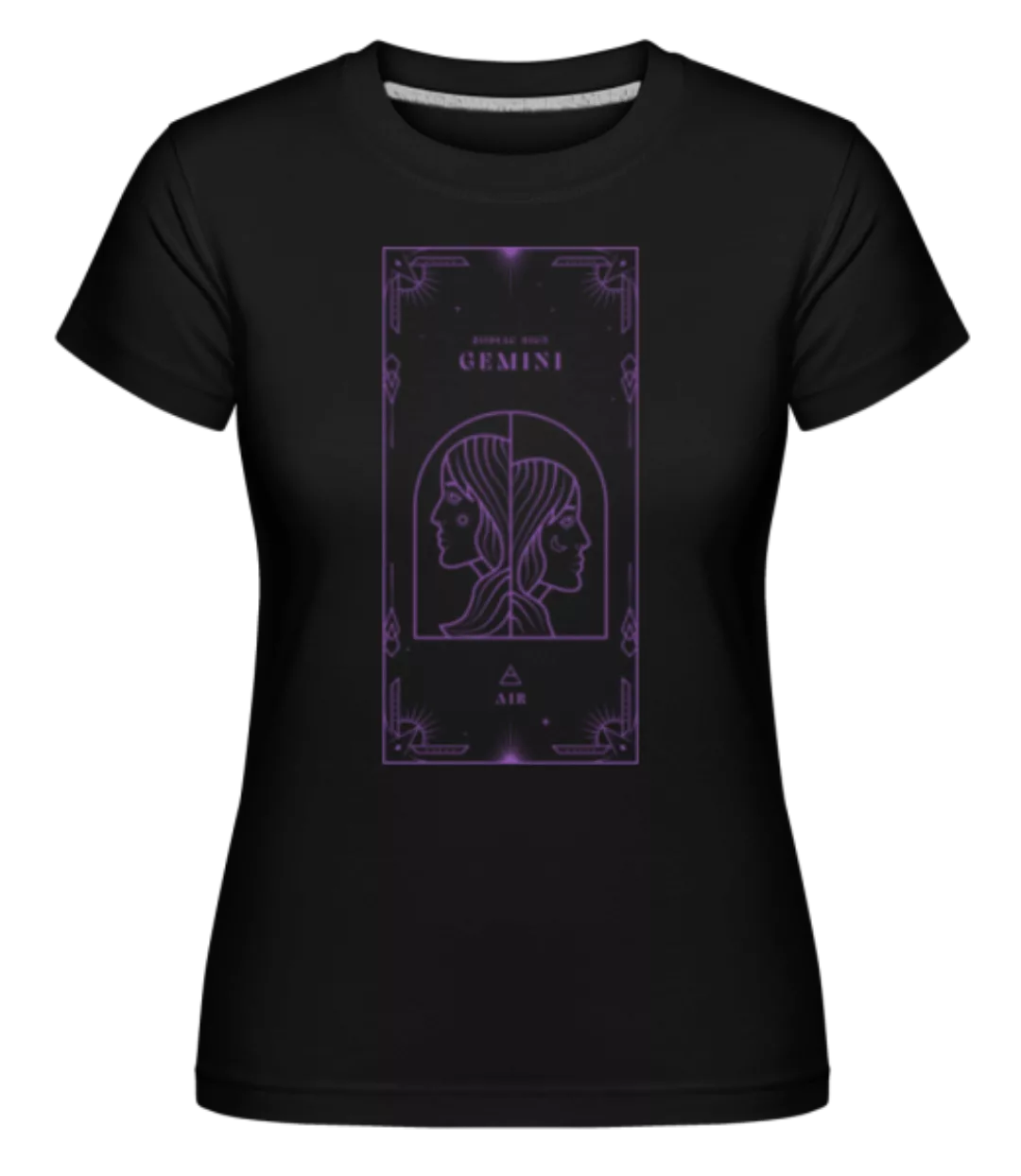 Art Deco Zodiac Sign Gemini · Shirtinator Frauen T-Shirt günstig online kaufen