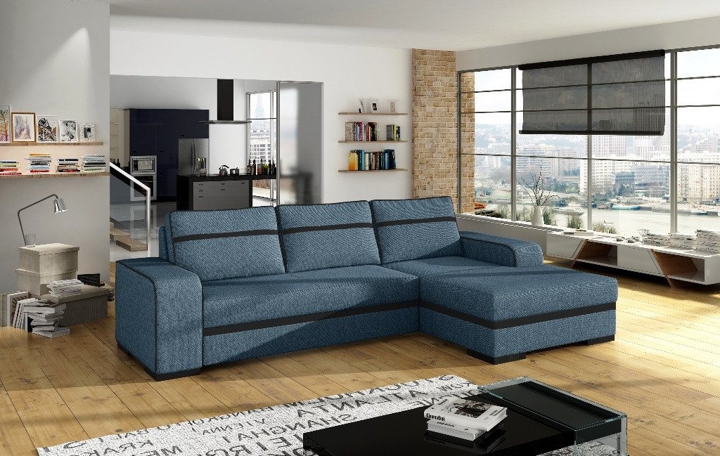 ALTDECOR Ecksofa FINA, Couch mit Schlaffunktion, Wohnzimmer - Wohnlandschaf günstig online kaufen