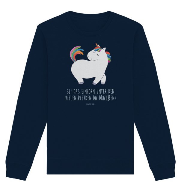 Mr. & Mrs. Panda Longpullover Größe XS Einhorn Stolzieren - French Navy - G günstig online kaufen