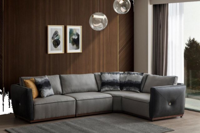 Xlmoebel Ecksofa Neu Luxus Stoff Eckgarnitur für das Wohnzimmer in L-Form m günstig online kaufen