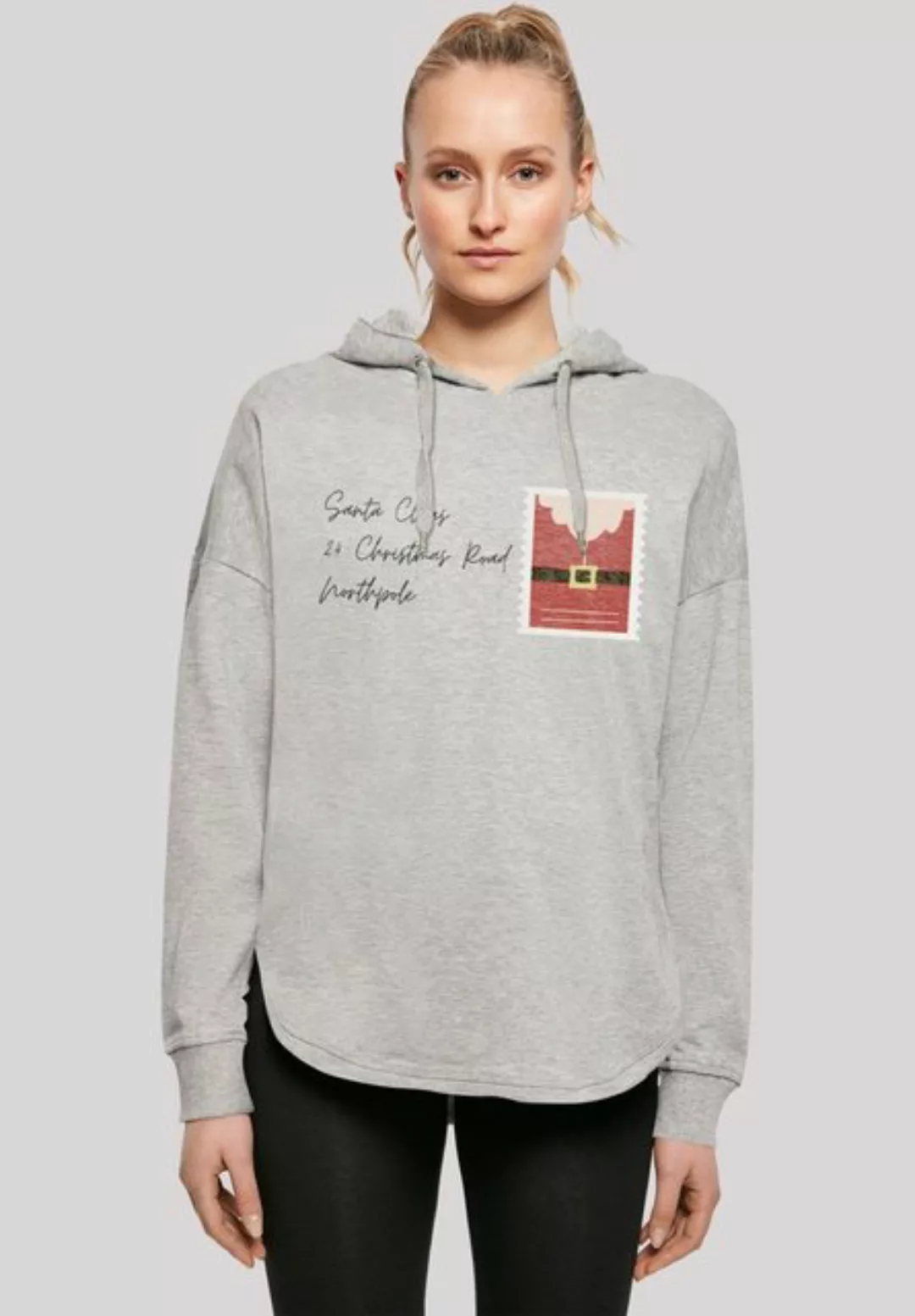 F4NT4STIC Kapuzenpullover Santa Letter Weihnachten Print günstig online kaufen