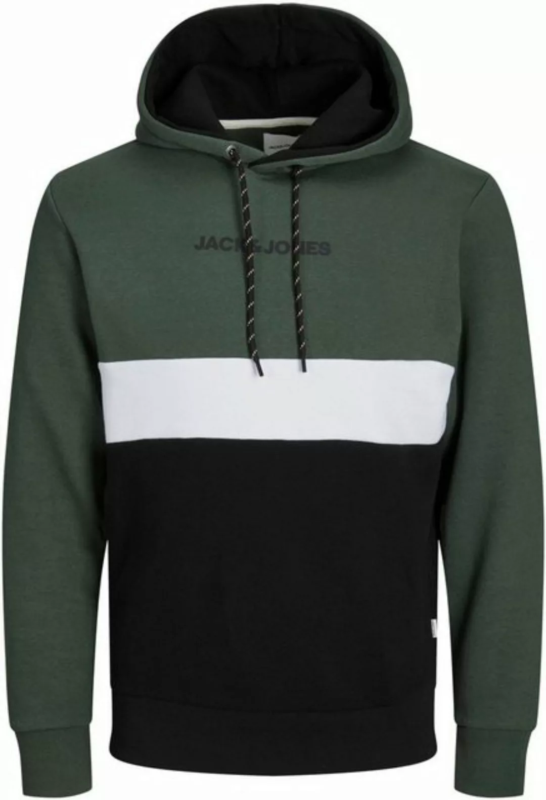 Jack & Jones PlusSize Kapuzensweatshirt JJEREID BLOCKING SWEAT HOOD NOOS PL günstig online kaufen