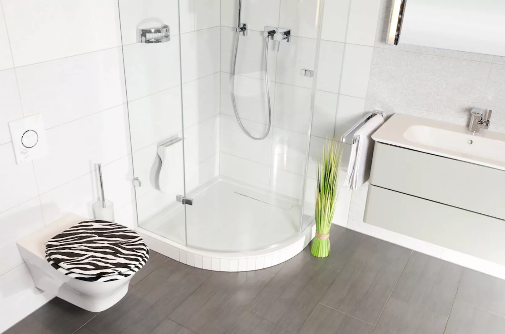 Sanilo WC-Sitz "Zebra Look", mit Absenkautomatik günstig online kaufen