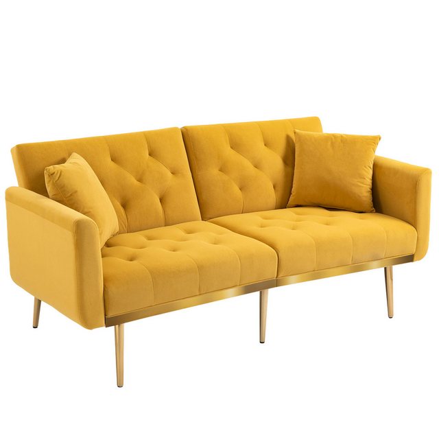 OKWISH Sofa Schlafsofa, Akzentsofa, Loveseat-Sofa mit Metallfüßen, Elegante günstig online kaufen