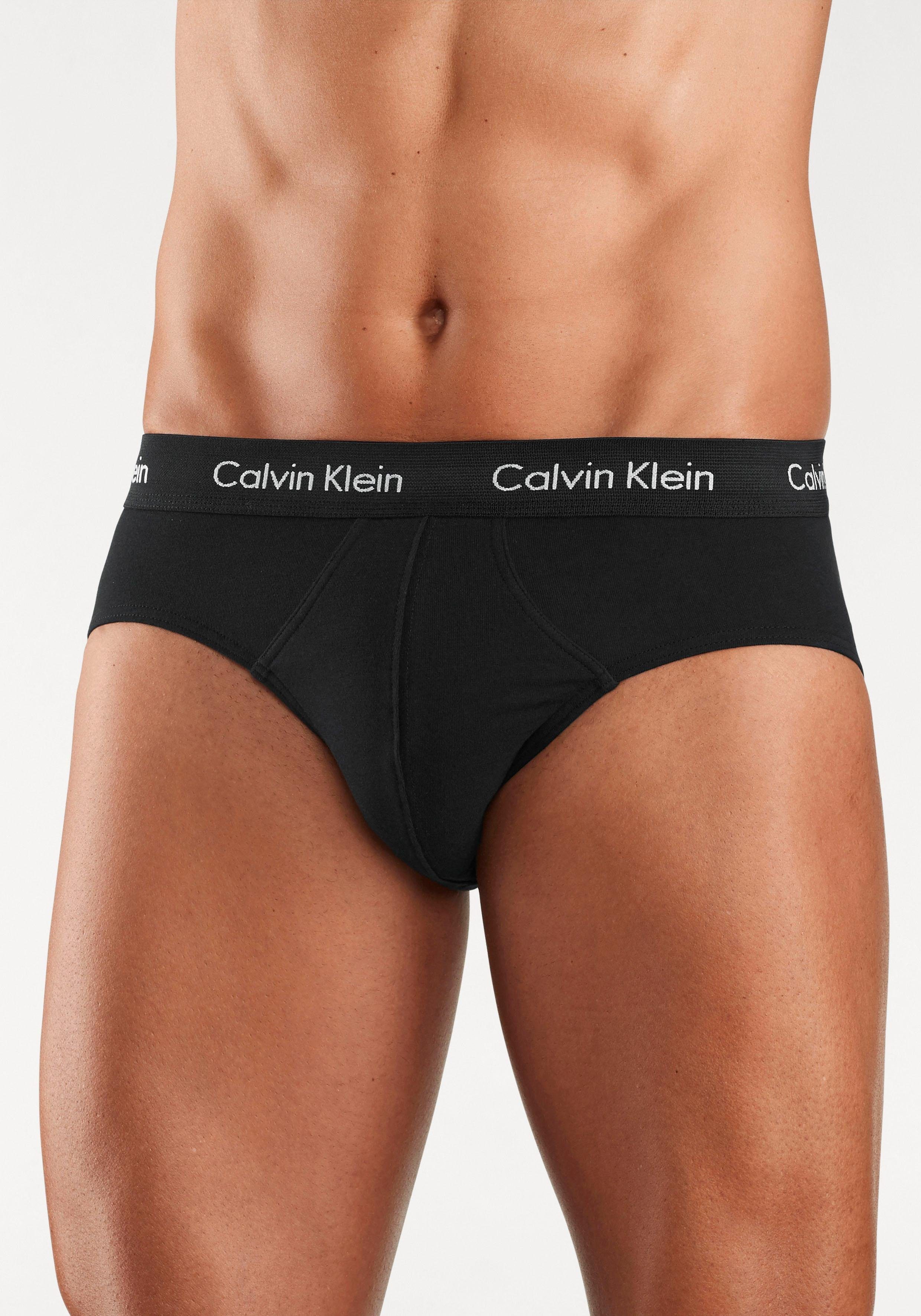Calvin Klein 3-er Set Slips Schwarz günstig online kaufen