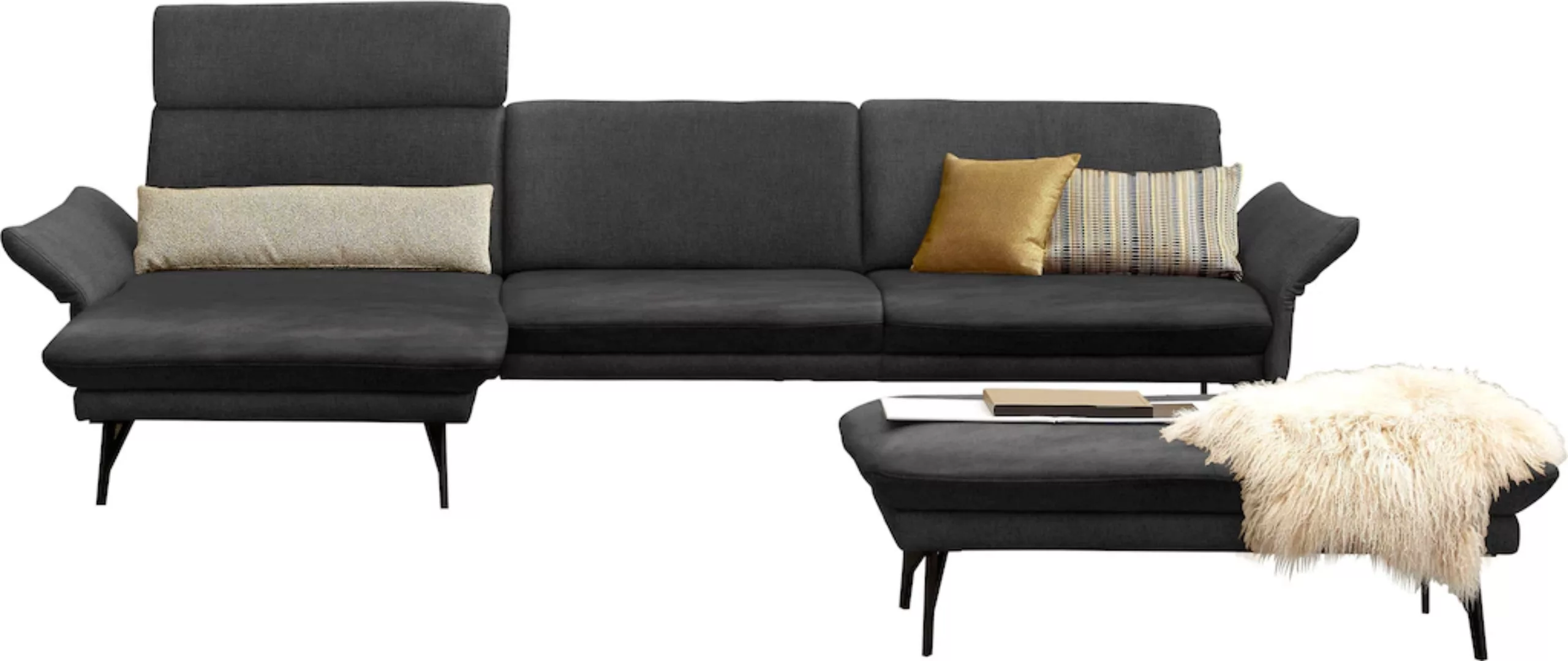 himolla Ecksofa »1928«, (Sofa mit oder ohne Hocker auswählen!) günstig online kaufen