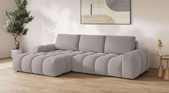 INOSIGN Ecksofa »AZITA klein optionale Schlafsofa mit Bettkasten, B/T/H: 27 günstig online kaufen