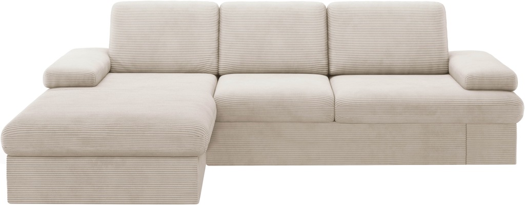 sit&more Ecksofa »Moreno«, mit Armteilverstellung,wahlweise mit Bettfunktio günstig online kaufen