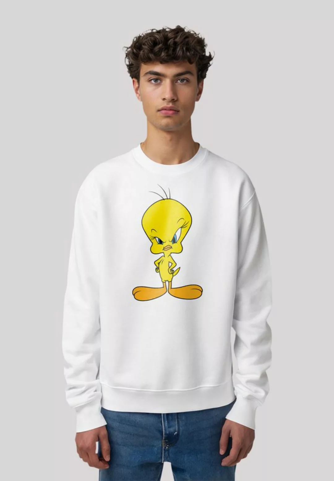 F4NT4STIC Sweatshirt Angry Tweety Looney Tunes Premium Qualität günstig online kaufen