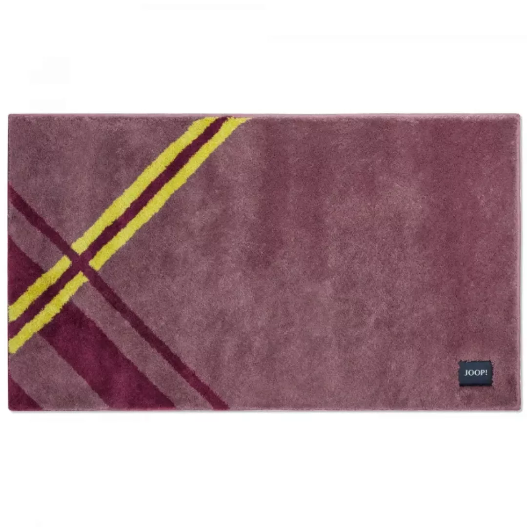 JOOP Badteppich Checks 288 - Farbe: Mauve - 302 - 70x120 cm günstig online kaufen