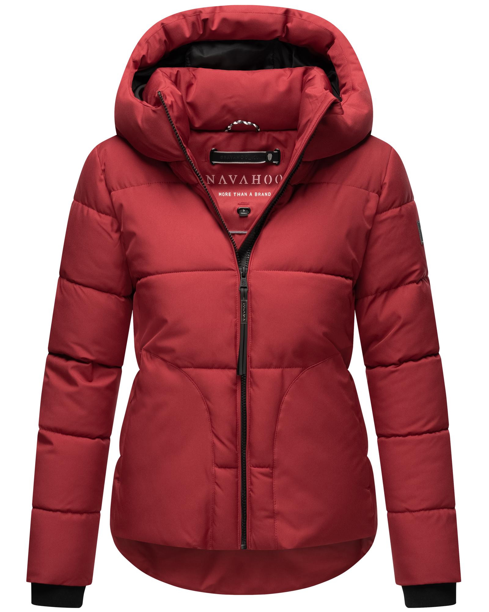 Navahoo Steppjacke "Lachperle XIV", mit Kapuze, Kurze gesteppte Damen Winte günstig online kaufen