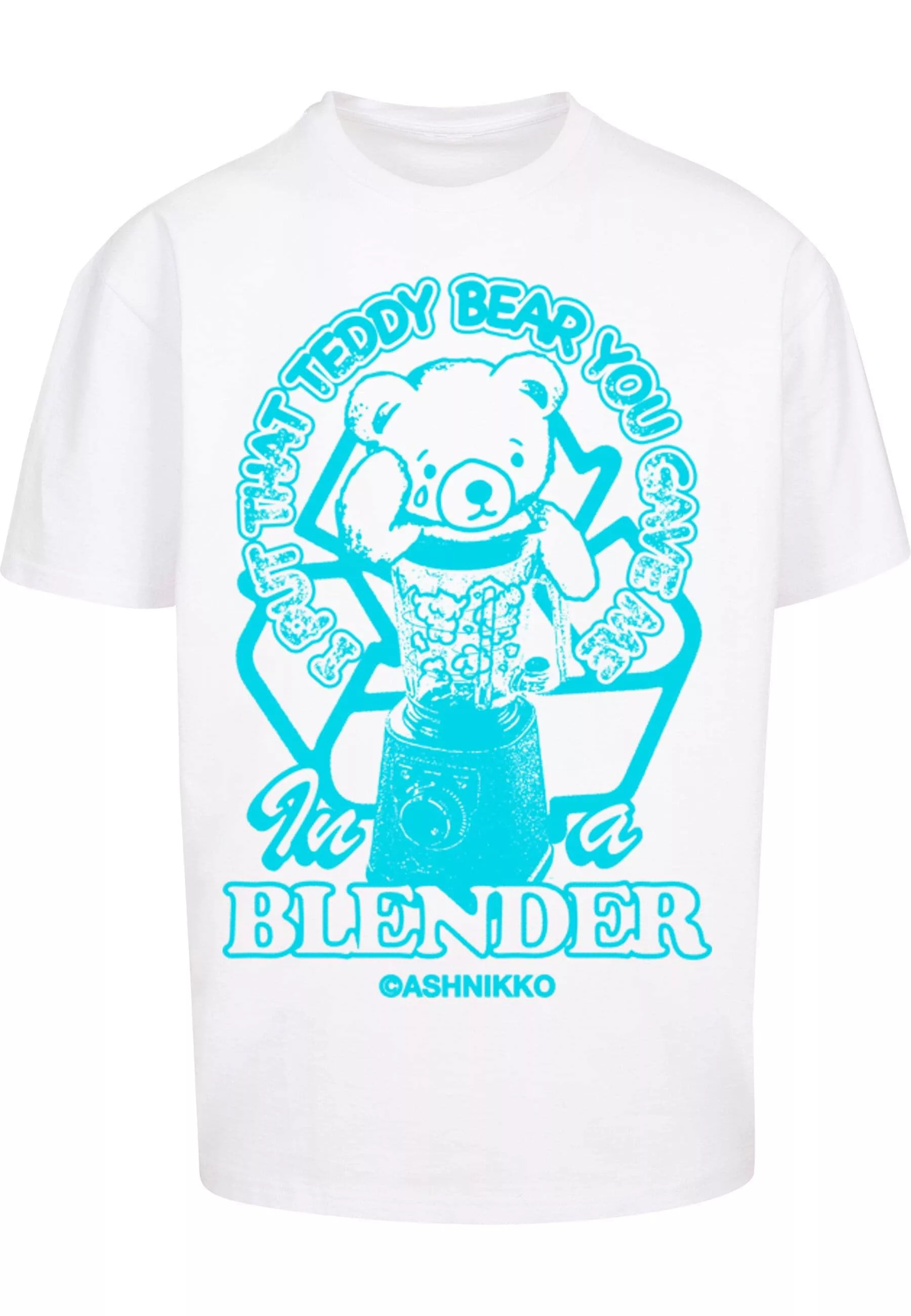 Merchcode T-Shirt "Merchcode Ashnikko - Blender Oversized Tee" günstig online kaufen